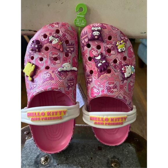 CROCS Hello Kitty Special Edition Clogs - Picture 1 of 13